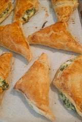 Empanadas de Hojaldre: Spinach & Premium Cream (Pack of 6 units)